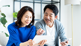 ご自宅で相談しながらできる