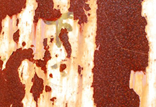 さび(トタン屋根)