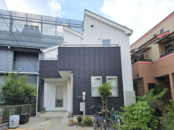 《和光市　屋根塗装工事・外壁塗装工事》