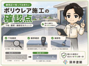 ポリウレア塗装の確認点