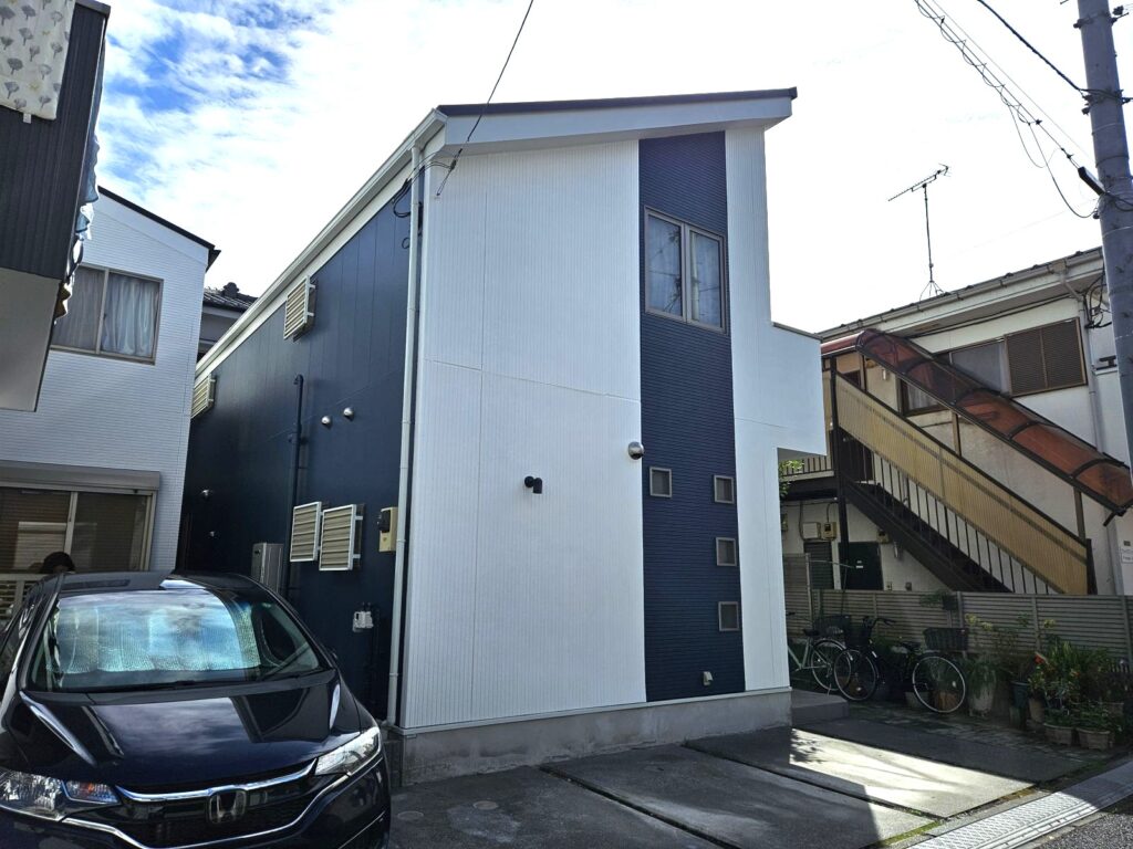 《練馬区　屋根カバー工法・外壁塗装工事》