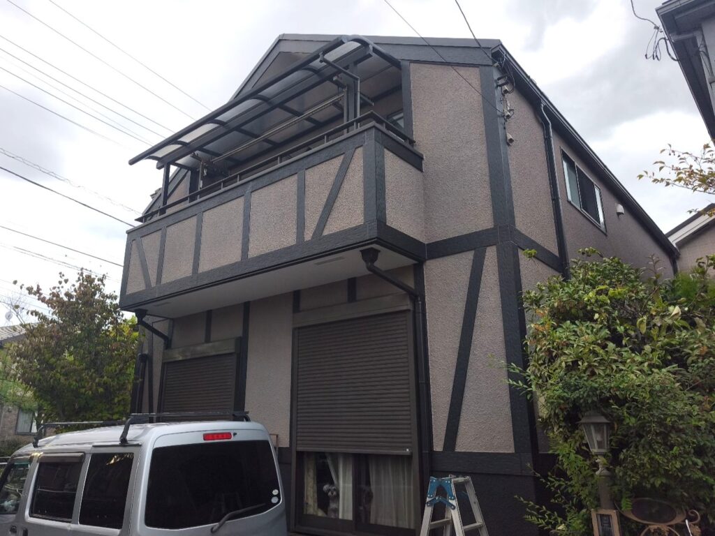《屋根カバー工法・外壁塗装工事》これからも長く暮らしたいPOLUS（ポラス）住宅へ、外装メンテナンス