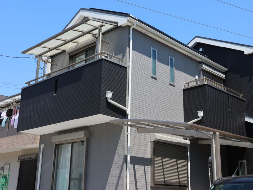 《外壁遮熱塗装・屋根遮熱塗装工事》