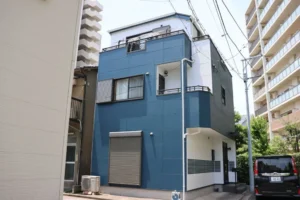 ネイビー × ホワイトの施工事例