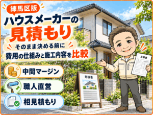 練馬区ハウスメーカー積水ハウスの見積り