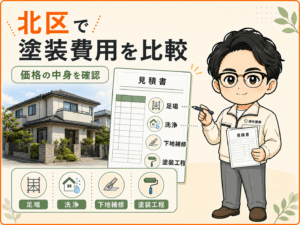 北区で撮数費用を比較