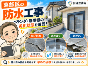 葛飾区の防水工事事情